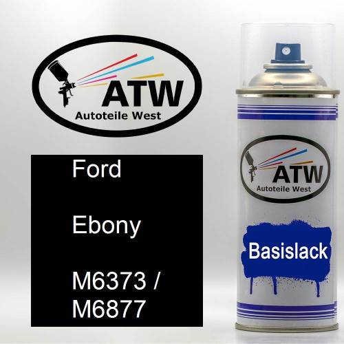 Ford, Ebony, M6373 / M6877: 400ml Sprühdose, von ATW Autoteile West.